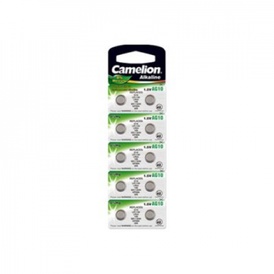 Camelion | AG10/LR54/LR1130/389 | Alkaline Buttoncell | 10 pc(s)