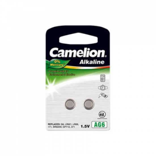 Camelion | AG6/LR69/LR921/371 | Alkaline Buttoncell | 2 pc(s)