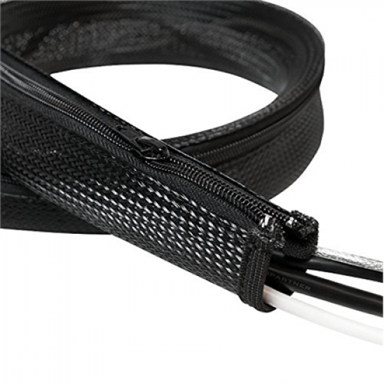 Logilink | Flexible Cable protection with Zipper, 30x20x2000 mm