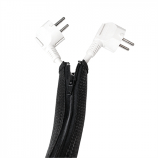 Logilink | Flexible Cable protection with Zipper, 30x20x2000 mm