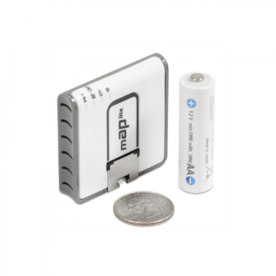 RBmAPL-2nD | mAP lite | 802.11n | 150 Mbit/s | 10/100 Mbit/s | Ethernet LAN (RJ-45) ports 1 | MU-MiMO No | 12 month(s)