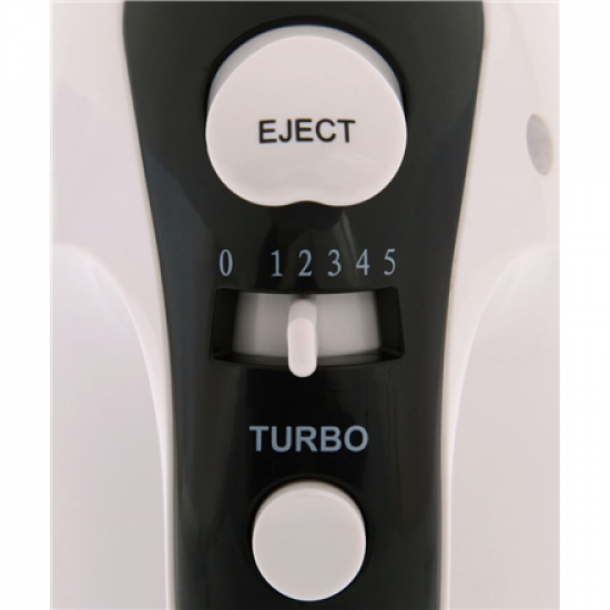 Adler | Mixer | AD 4205 b | Hand Mixer | 300 W | Number of speeds 5 | Turbo mode | White/Black
