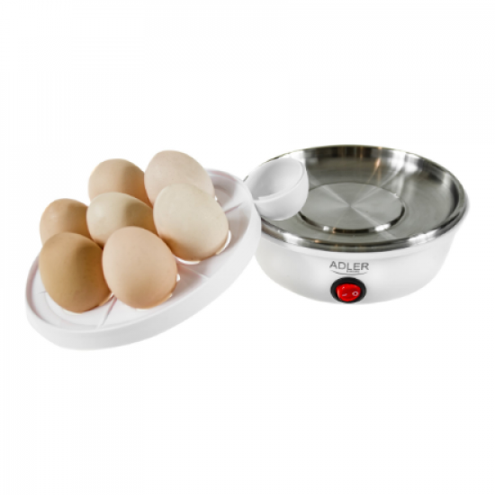 Adler | Egg Boiler | AD 4459 | White | 450 W | Eggs capacity 7