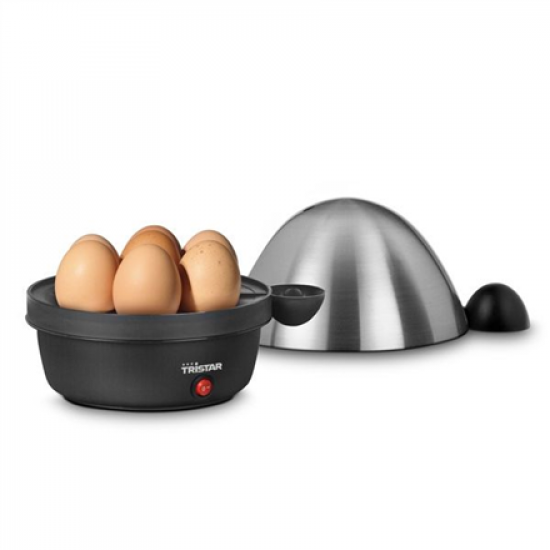 Tristar Egg Boiler EK-3076 Black, Stainless Steel Lid Eggs capacity 7