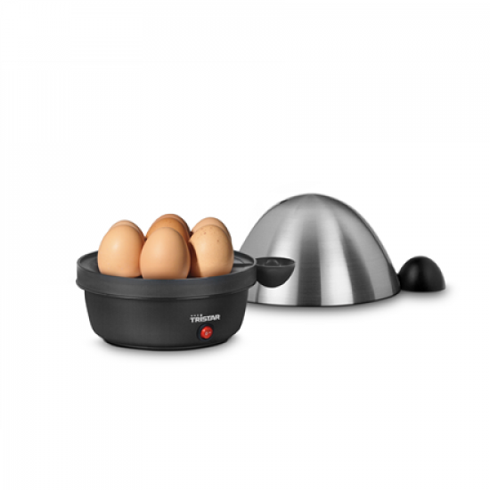 Tristar Egg Boiler EK-3076 Black, Stainless Steel Lid Eggs capacity 7