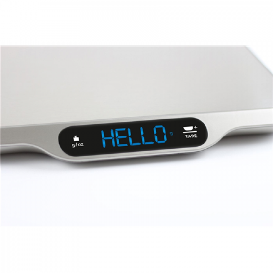 Caso | Kitchen scale | L 15 | Maximum weight (capacity) 15 kg | Graduation 1 g | Display type LCD Display | Stainless steel