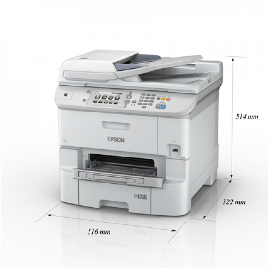 Epson WorkForce Pro | WF-6590DWF | Inkjet | Colour | Multifunction Printer | A4 | Wi-Fi | Grey