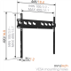 Vogels | Wall mount | MA3000-A | Fixed | 32-55 