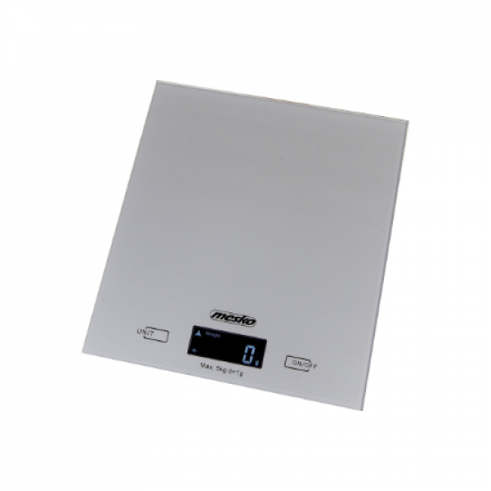 Mesko | Kitchen Scales | MS 3145 | Maximum weight (capacity) 5 kg | Graduation 1 g | Display type LCD | Silver
