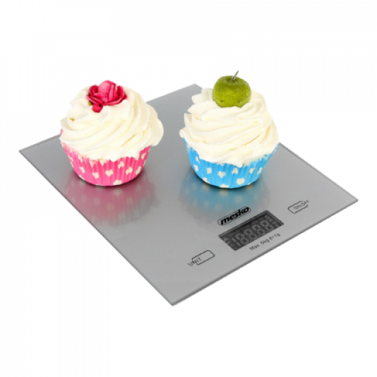Mesko | Kitchen Scales | MS 3145 | Maximum weight (capacity) 5 kg | Graduation 1 g | Display type LCD | Silver