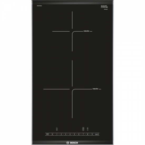 Bosch | Hob | PIB375FB1E | Induction | Number of burners/cooking zones 2 | Touch | Timer | Black