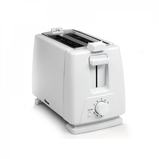 Toaster | Tristar | BR-1009 | Power 750 W | Number of slots 2 | Housing material Metal | White