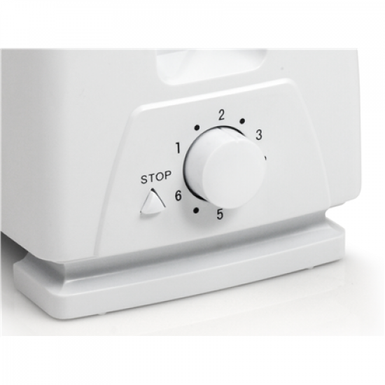 Toaster | Tristar | BR-1009 | Power 750 W | Number of slots 2 | Housing material Metal | White