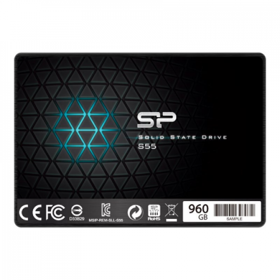 Silicon Power | Slim S55 | 960 GB | SSD form factor 2.5