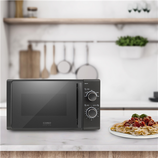 Caso | Microwave oven | M20 EASY | Free standing | 20 L | 700 W | Silver