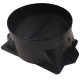 CATA | Extractor hood AIR LOCK with PIPE JOINT 150 mm | 02832001