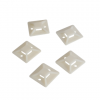Cable Tie Mounts 28x28 mm | KAB0044 | Adhesive base for cable ties. For the structured laying of cables or hoses.
