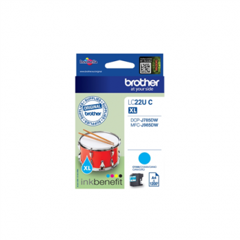 Brother LC-22UC | Ink Cartridge | Cyan