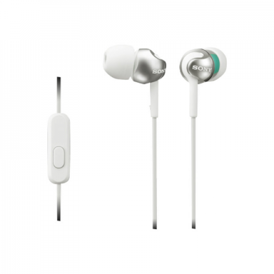 Sony In-ear Headphones EX series, White | Sony | MDR-EX110AP | In-ear | White