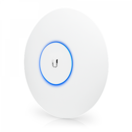 UAP-AC-PRO Access point | 802.11ac | 1300 Mbit/s | 10/100/1000 Mbit/s | Ethernet LAN (RJ-45) ports 2 | MU-MiMO Yes | Antenna type Internal | 1