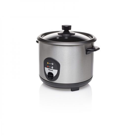 Tristar | RK-6127 | Rice cooker | 500 W | Black/Stainless steel
