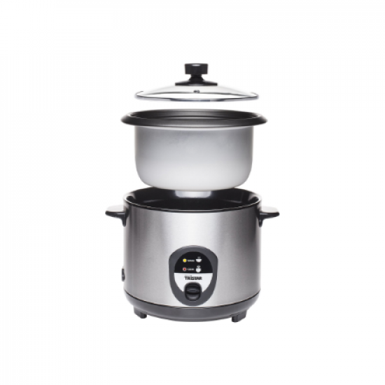 Tristar | RK-6127 | Rice cooker | 500 W | Black/Stainless steel