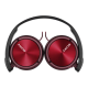 Sony | MDR-ZX310 | Wired | On-Ear | Red