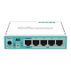 Ethernet Router hEX | RB750Gr3 | No Wi-Fi | Ethernet LAN (RJ-45) ports 5 | Mesh Support No | MU-MiMO No | No mobile broadband | 1 | 12 month(s)