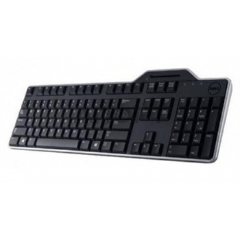 Dell | KB813 | Smartcard keyboard | Wired | Russian | Black