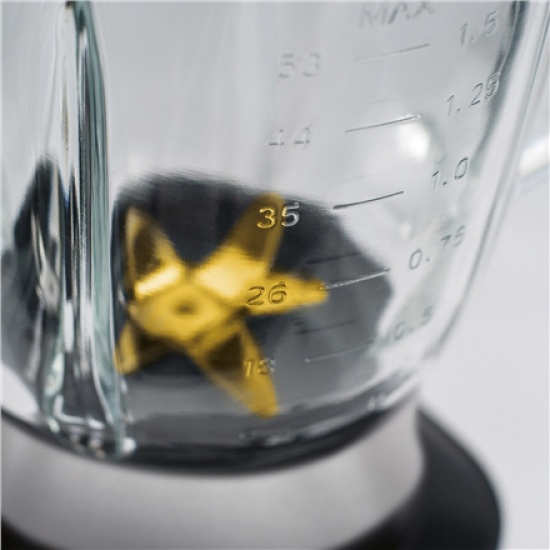 Caso | Blender | MX 1000 | Tabletop | 1300 W | Jar material Glass | Jar capacity 1.5 L | Ice crushing | Stainless steel