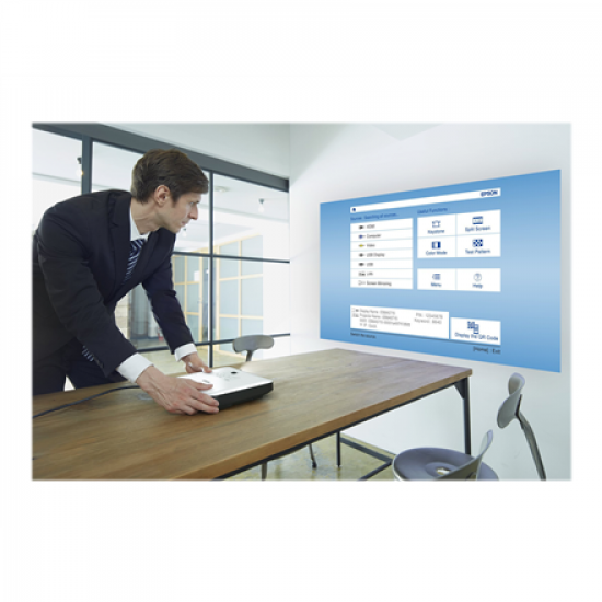 Epson | EB-1795F | Full HD (1920x1080) | 3200 ANSI lumens | 10.000:1 | White | Lamp warranty 12 month(s) | Wi-Fi