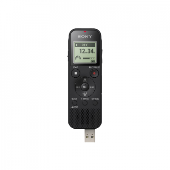 Sony | Digital Voice Recorder | ICD-PX470 | Black | MP3 playback | MP3/L-PCM | 59 Hrs 35 min | Stereo