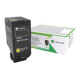 Lexmark Corporate | 74C2SYE | Laser Toner Cartridge | Yellow