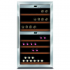 Caso | Wine cooler | Wine Comfort 66 | Energy efficiency class G | Showcase | Free standing | Bottles capacity Up to 66 bottles | Cooling type Compressor technology | Stainless steel/Black