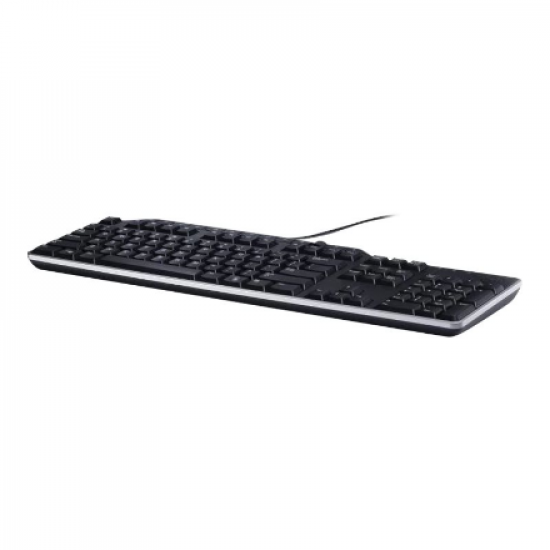 Dell | Keyboard | KB522 | Multimedia | Wired | Russian | Black | USB 2.0 | Numeric keypad