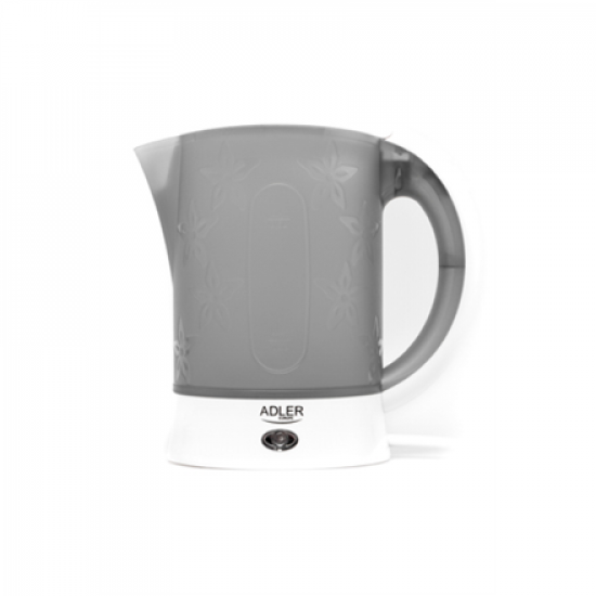 Adler | Travel Kettle | AD 1268 | Standard | 600 W | 0.6 L | Plastic | White