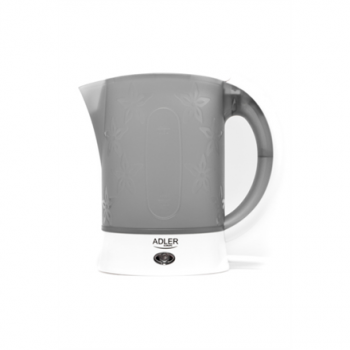 Adler | Travel Kettle | AD 1268 | Standard | 600 W | 0.6 L | Plastic | White