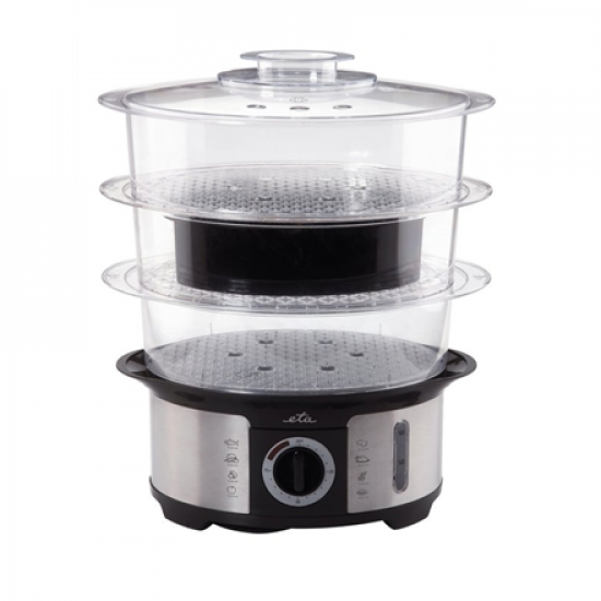 ETA | Steam cooker | ETA013490000 | 1000 W | 2 L | Black/ stainless steel | Number of baskets 3