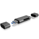 Raidsonic | External card reader with multi-USB connector | External | Micro SDHC, Micro SDXC, microSD 3.0 UHS-I SD, SDHC, SDXC, SD 2.0 UHS-I, MMC | external