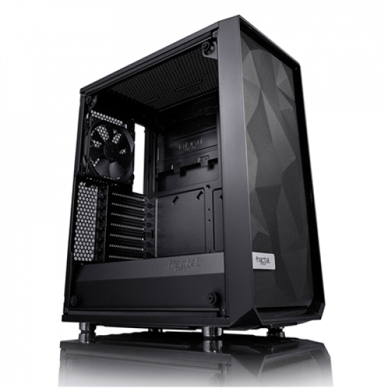 Fractal Design | Meshify C | FD-CA-MESH-C-BKO-TG | Side window | Left side panel - Tempered Glass | Black | ATX | Power supply included No | ATX