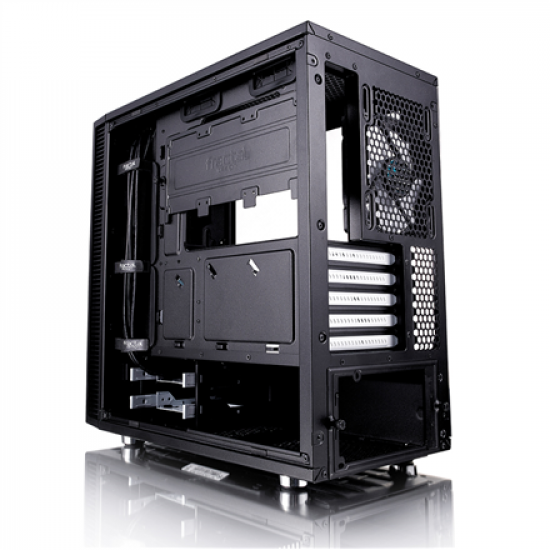 Fractal Design | Define Mini C TG | FD-CA-DEF-MINI-C-BK-TG | Side window | Left side panel - Tempered Glass | Black | Micro ATX | Power supply included No | ATX