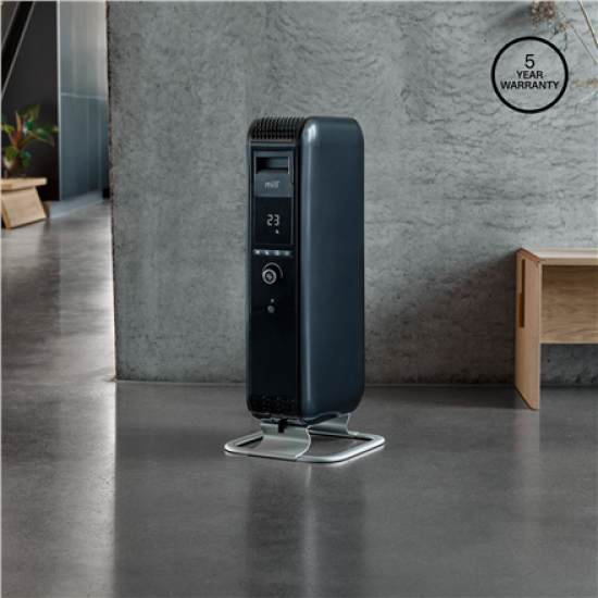 Mill | Heater | AB-H1000DN | Oil Filled Radiator | 1000 W | Number of power levels 3 | Suitable for rooms up to 12-16 m² | Black