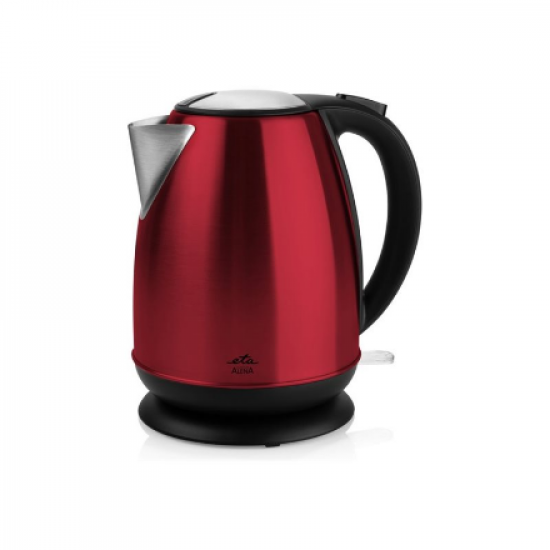 ETA | Kettle | 359090010 | Standard | 2200 W | 1.7 L | Stainless steel | 360° rotational base | Red