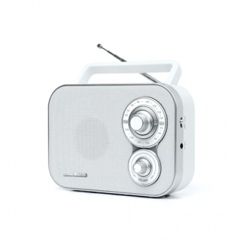 Muse | Portable Radio | M-051RW | AUX in | White