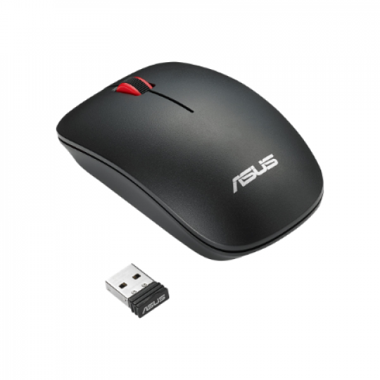 Asus | WT300 RF | Optical mouse | Black/Red