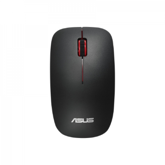 Asus | WT300 RF | Optical mouse | Black/Red