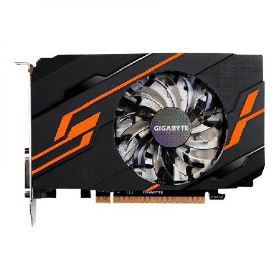 Gigabyte | NVIDIA | 2 GB | GeForce GT 1030 | GDDR5 | Cooling type Active | DVI-D ports quantity 1 | HDMI ports quantity 1 | PCI Express 3.0 | Memory clock speed 6008 MHz | Processor frequency 1265 MHz