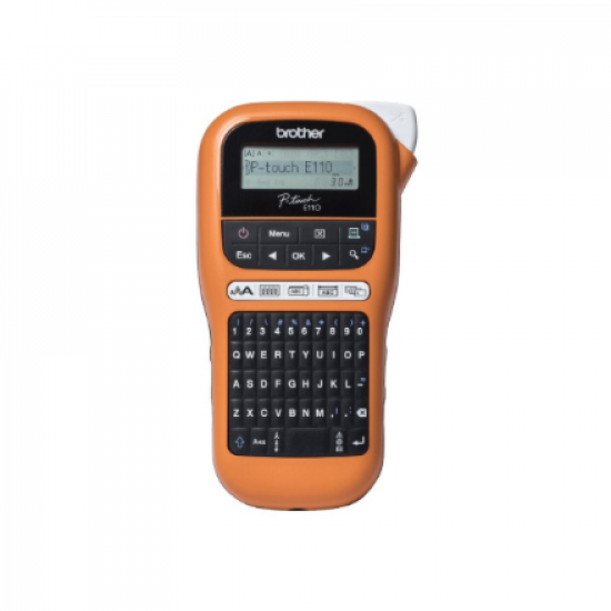 Brother PTE110VP | Thermal | Label Printer | Orange