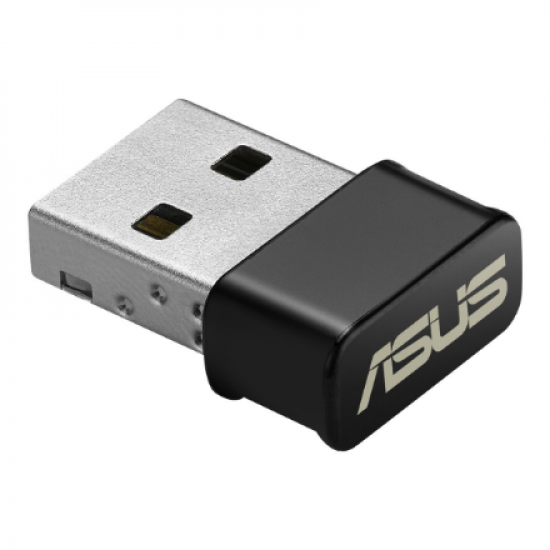 USB-AC53 NANO AC1200 Dual-band USB MU-MIMO Wi-Fi Adapter | 2.4GHz/5GHz | 36 month(s)