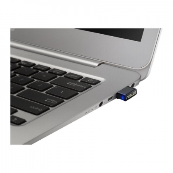 USB-AC53 NANO AC1200 Dual-band USB MU-MIMO Wi-Fi Adapter | 2.4GHz/5GHz | 36 month(s)